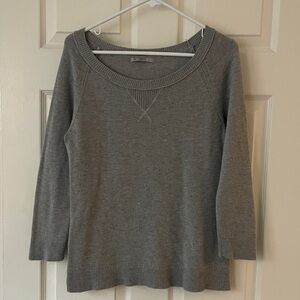 $5! 2 for $10🌹GAP Gray Women's Wool Blend Scoop Neck Sweater